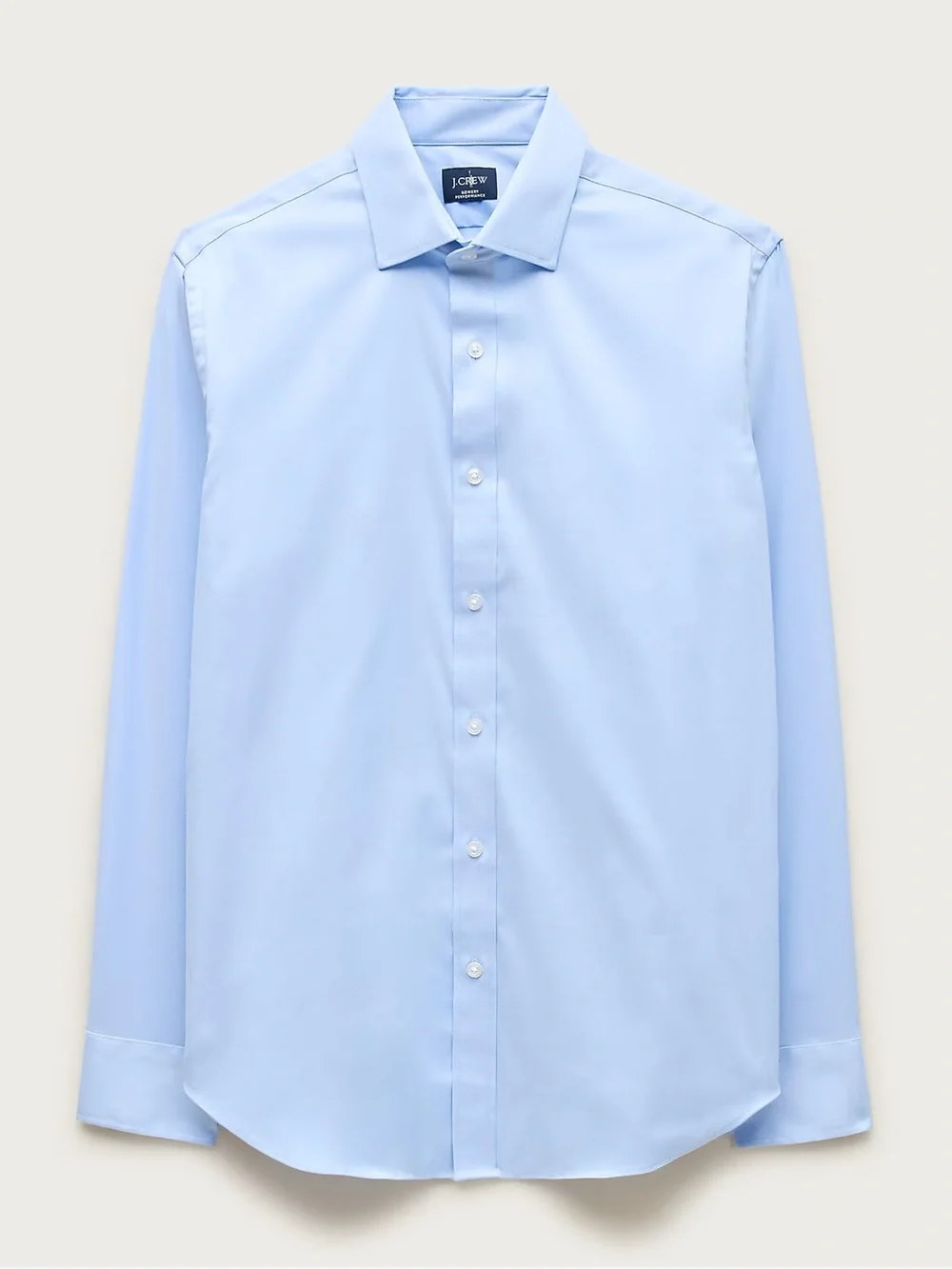 J. CREW Bowery Slim Performance Stretch Dress Shirt in Blue Size L CA351